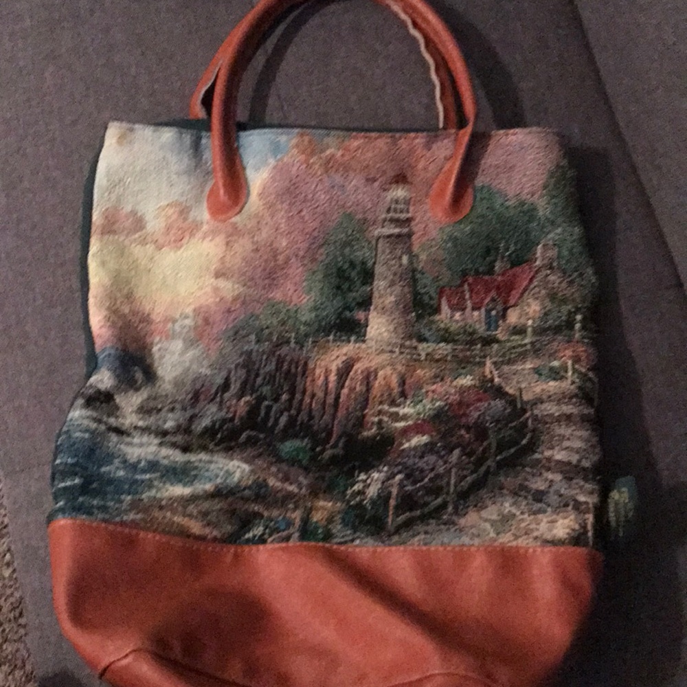 Thomas Kinkade purse